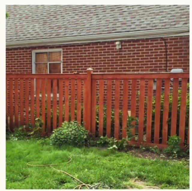 Cedar fence restored