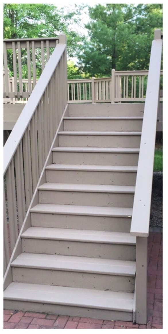 Deck & railing restoration